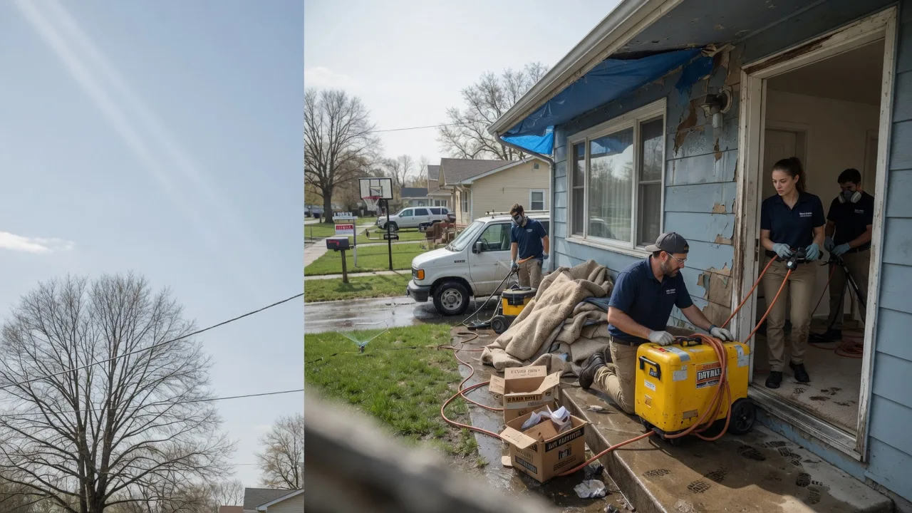 Basement Flood Cleanup in Isaban, WV near me